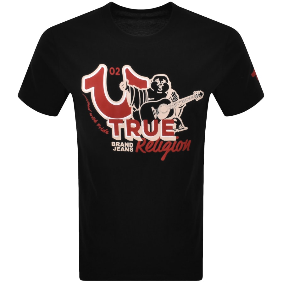 JSF × BUDDHA BRAND Tee 希少XXLサイズ True Religion Big Buddha T Shirt Black | Mainline Menswear gb